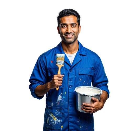 Construction worker for renovation